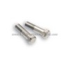 Jeu de boulons nickelés de fixation bras oscillant 125 ACMA 1950-52 